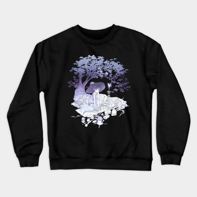 Little Cutie Witch Crewneck Sweatshirt by The Allusionist Podcast